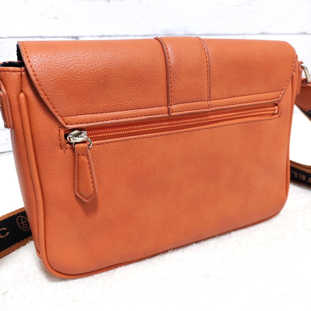 ⭐️ほぼ未使用⭐️CASTELBAJAC オレンジ ショルダーバッグ ソルベ