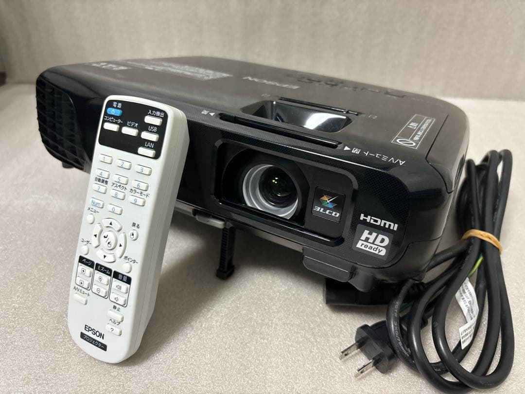 使用時間266h EPSON EH-TW410 プロジェクター本体