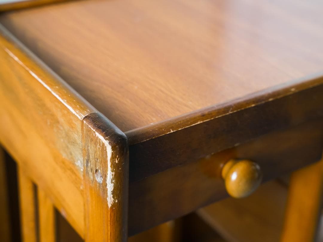 80's \"KOIZUMI\" ヴィンテージ 木製棚/ラック 収納 古道具 モダン