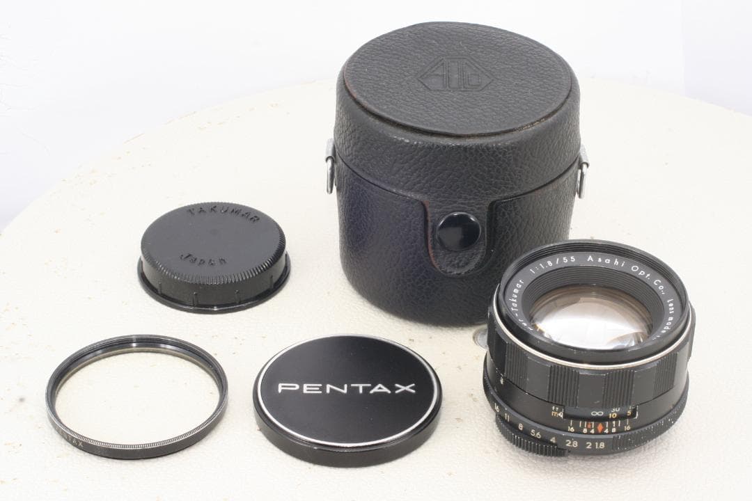 Super-Takumar 55mm f1.8 前期型 黄変なし 分解清掃済