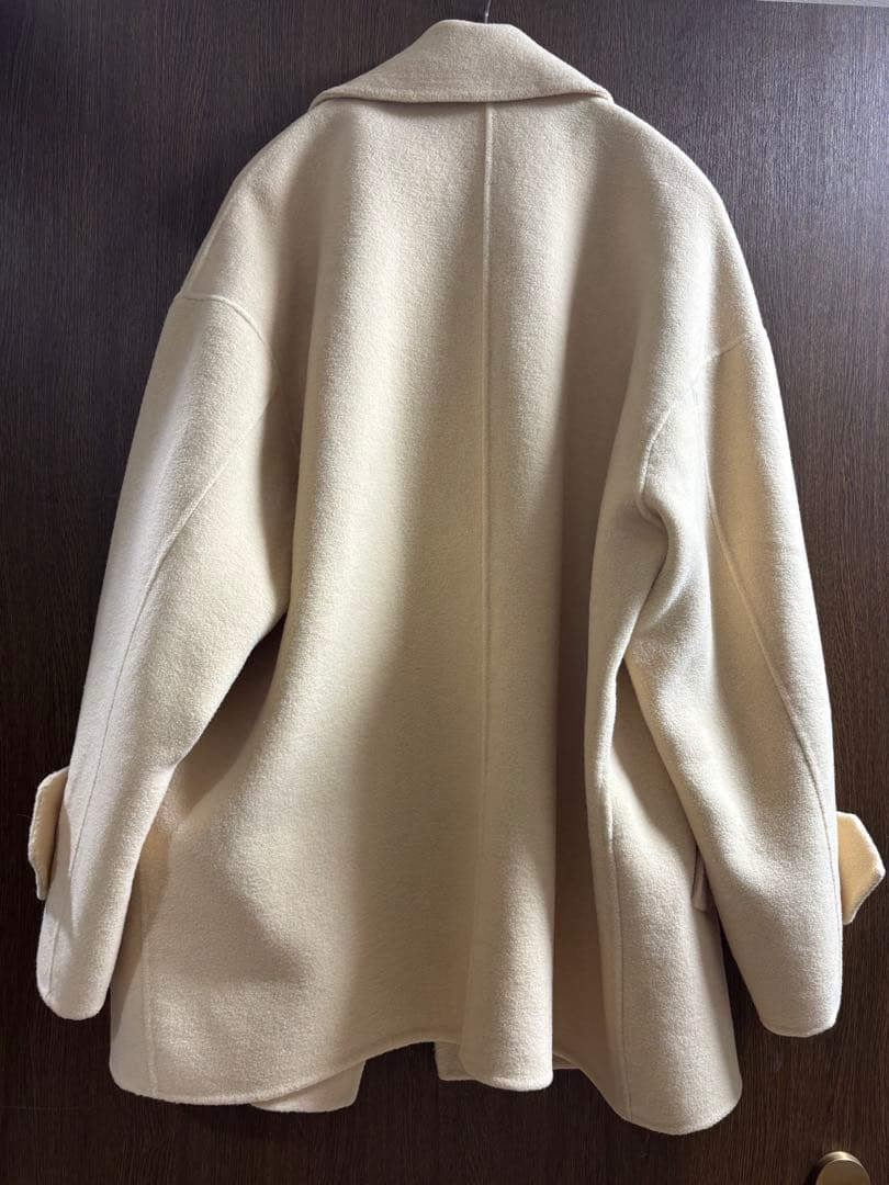 お値下げ♡ミラオーウェン　woolコクーンシルエットピーコート