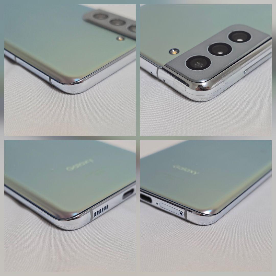 【新品同様】Galaxy S21+ SIMフリー 判定○ au版国内版 シルバー