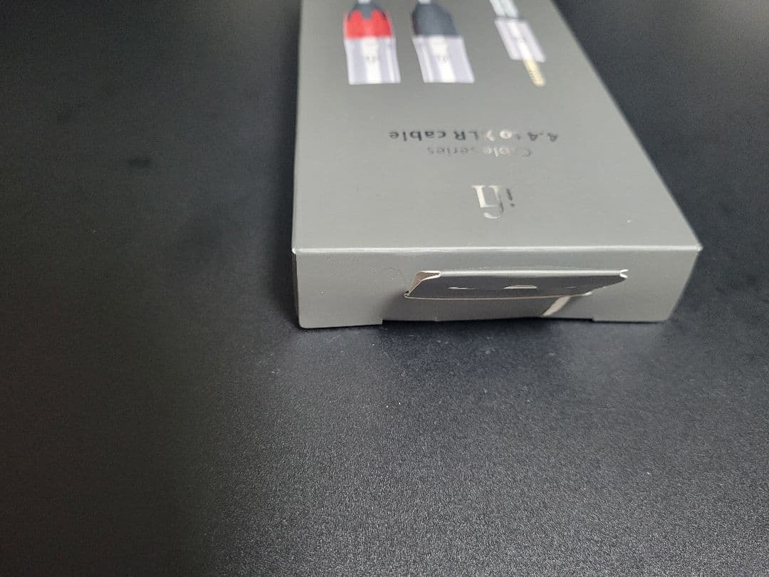 ケーブル・シールド 4.4toXLR cable ifi audio