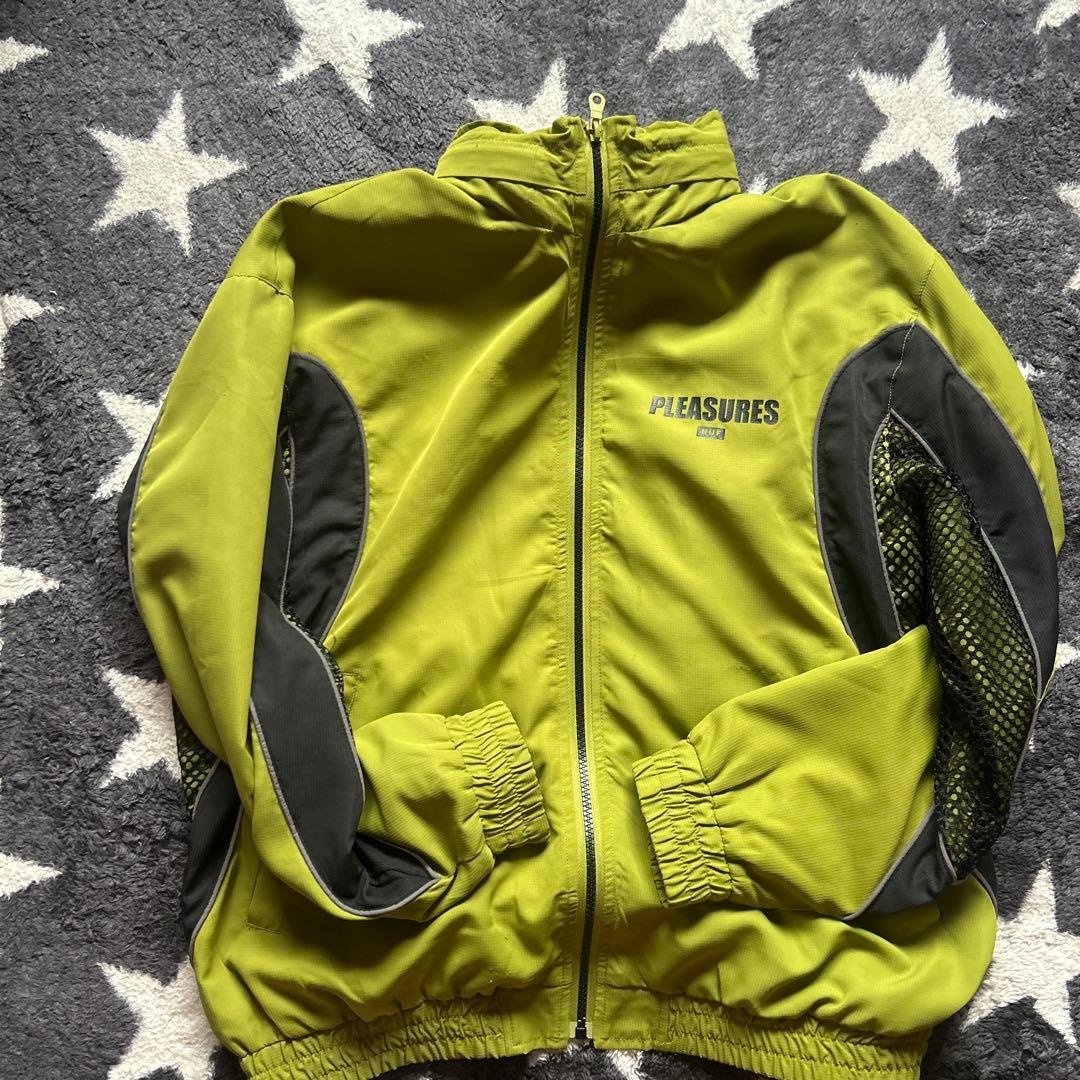 HUF PLEASURES ジャケット Mサイズ オリーブグリーン