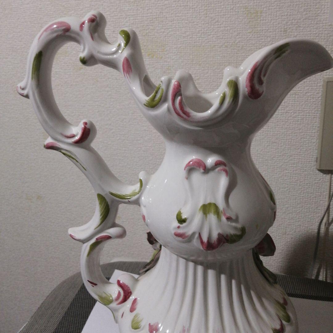 DEMAIN デ-メイン イタリア製 フラワーモチーフ ヨーロピアン インテリア