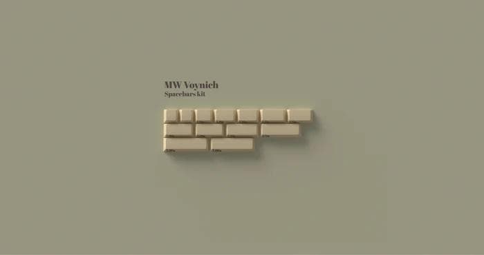 MW Voynich set キーキャップ