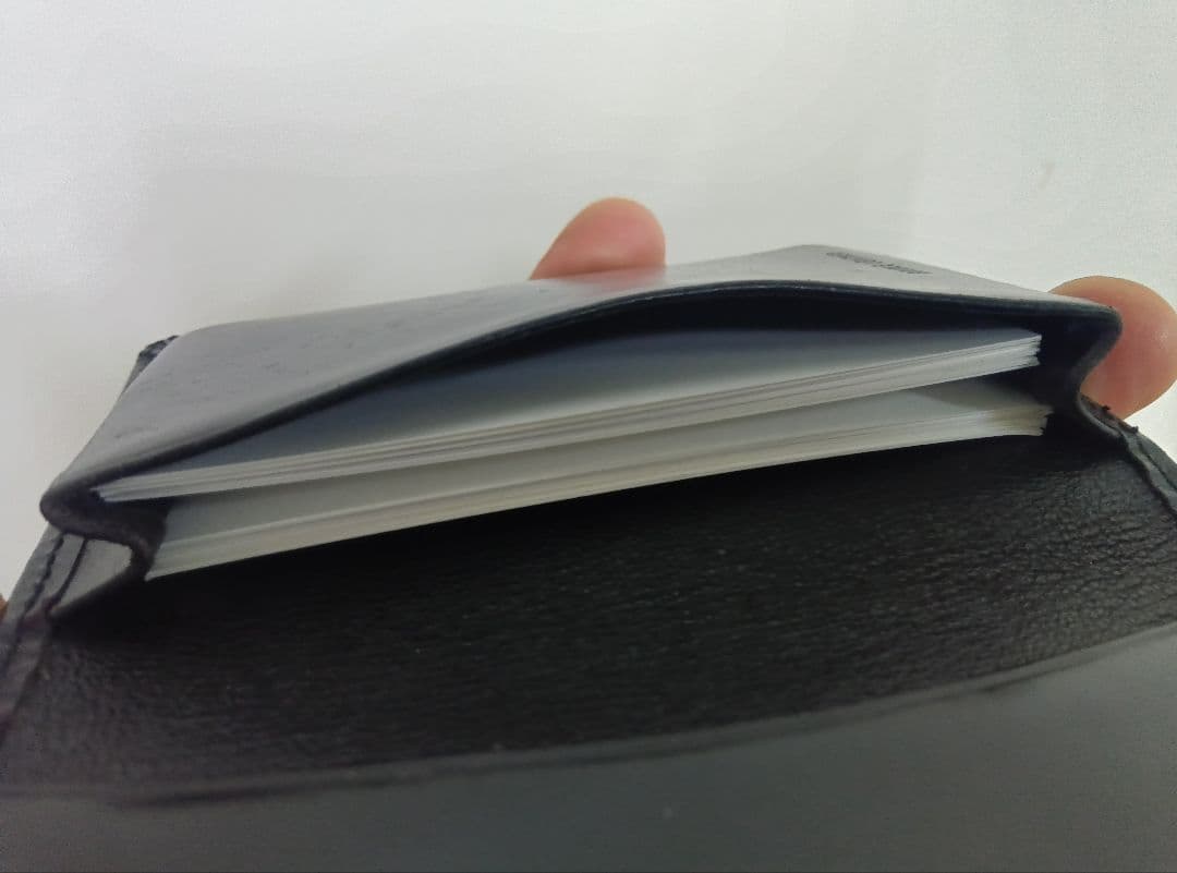 ホワイトハウスコックス　名刺入れ　ブラック