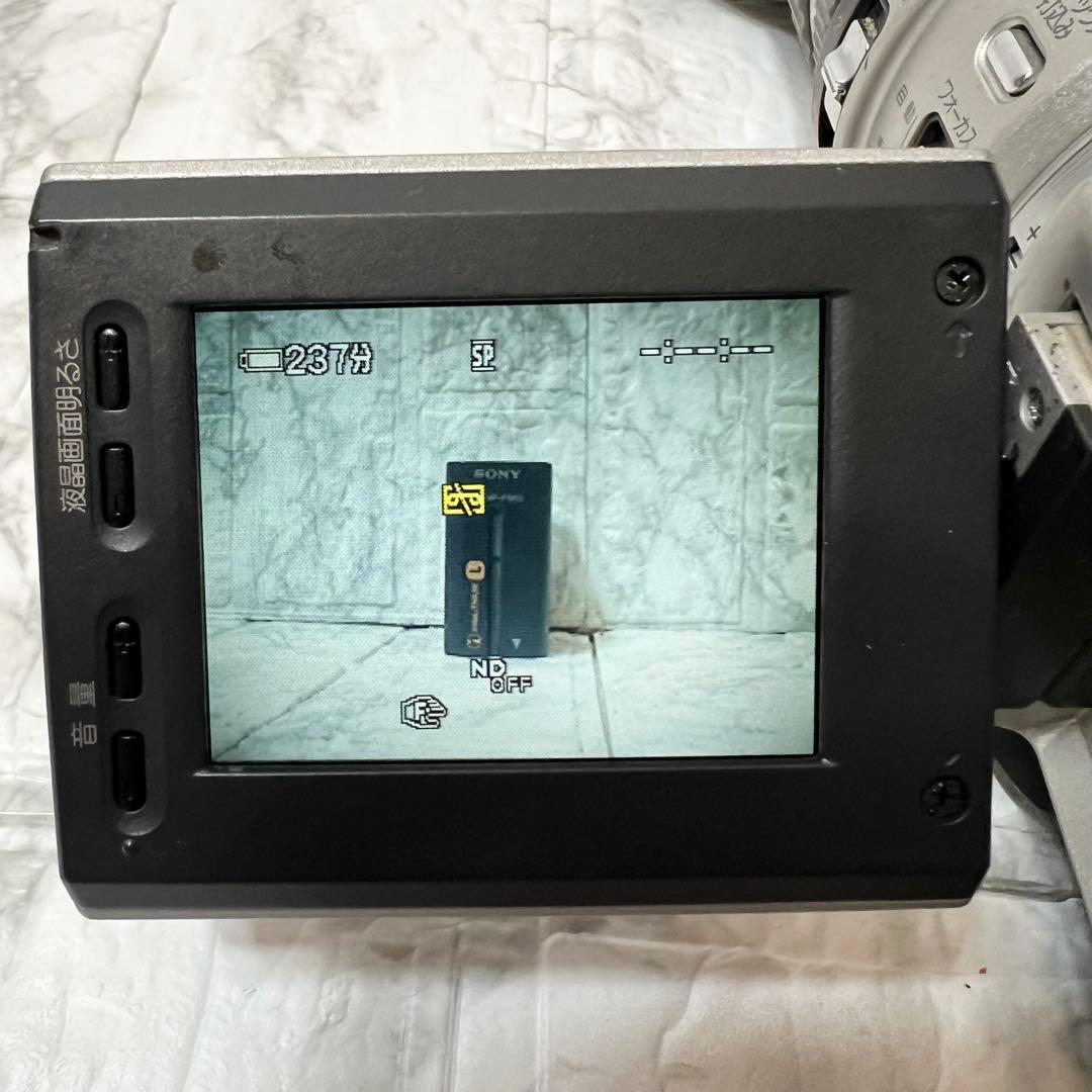 【動作品】SONY DCR-VX2000 ビデオカメラ 付属品多数 動作確認済