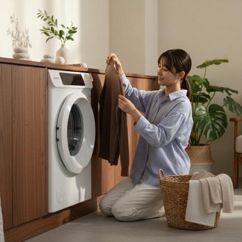 超人気✨！衣類乾燥機 8kg 家庭用 大容量 コンパクト設計 ドラム式 梅雨対策