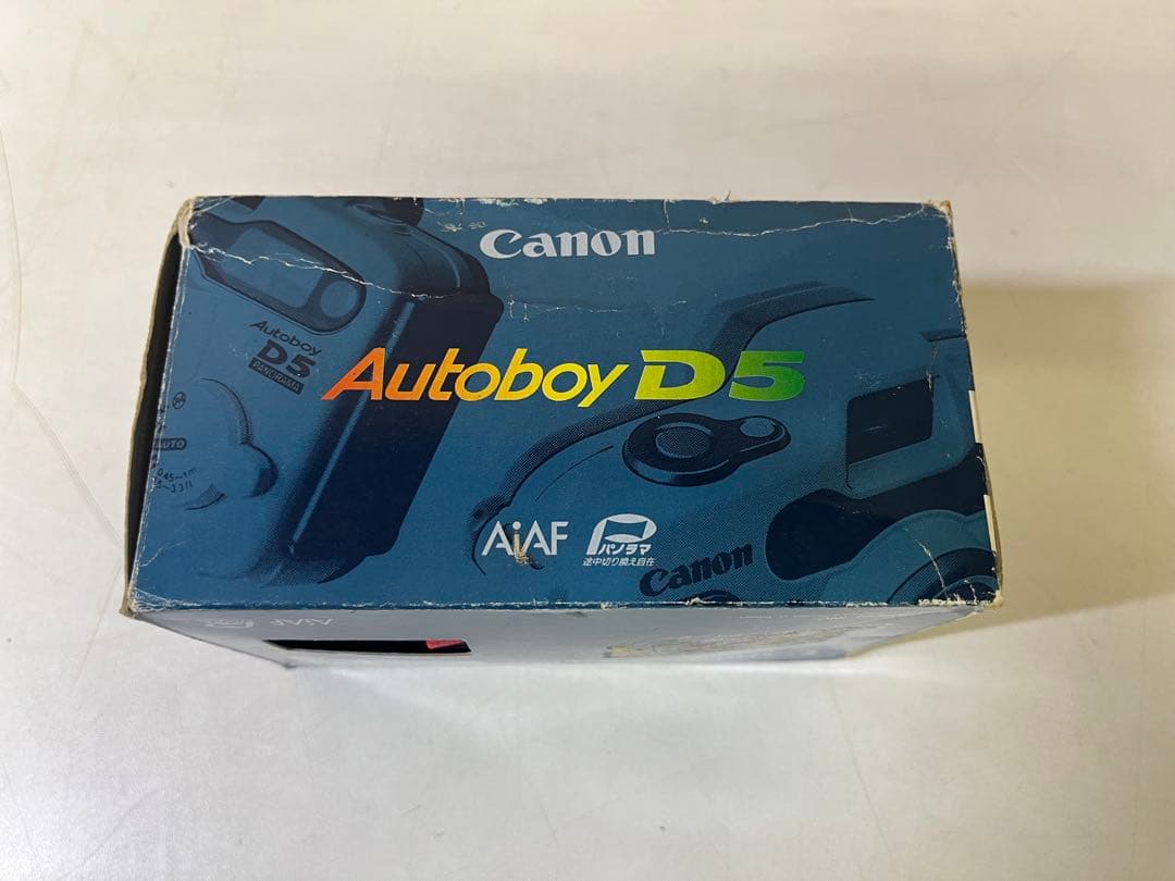 G607 廃盤 希少Canon Autoboy D5 元箱・ケース付 カメラ