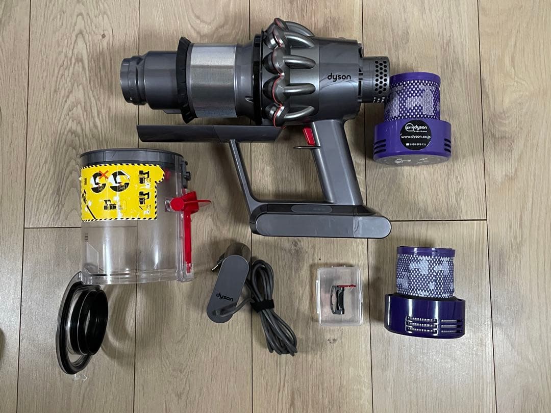 ダイソン⑦V10SV12 新品ブルーパイプ　２ヘッドから選択　補強型トリガー装着