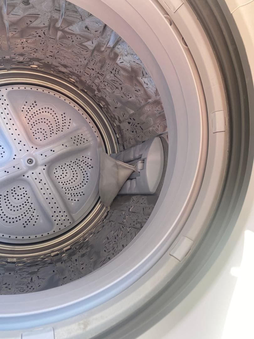 SHARP 乾燥機付き洗濯機　穴なし槽　プラズマクラスターES-PW11E-S