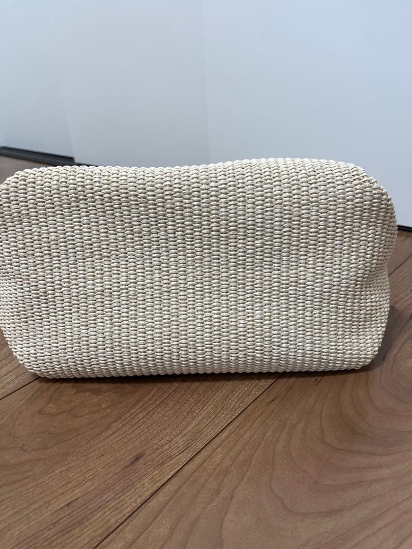 VIOLAd'ORO ヴィオラドーロ　ラフィアシート 2WAYトートバッグ