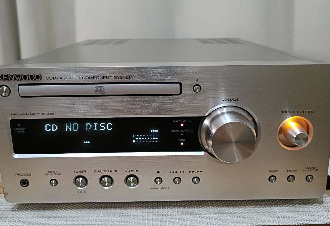 KENWOOD R-K711 CDレシーバー　 純正リモコン、取説付属　完動品