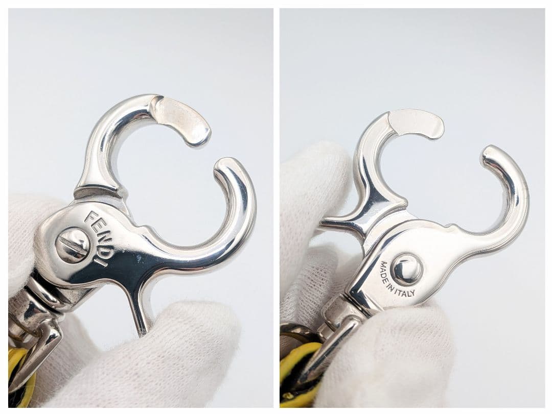 フェンディ FENDI ズッカ バッグチャーム キーホルダー 保存袋付