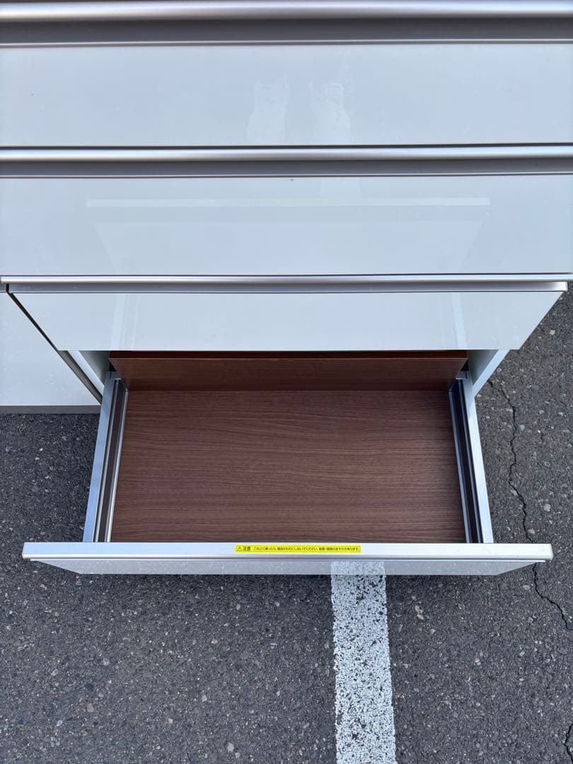 AYANO 綾野製作所 食器棚 キッチンボード ホワイト