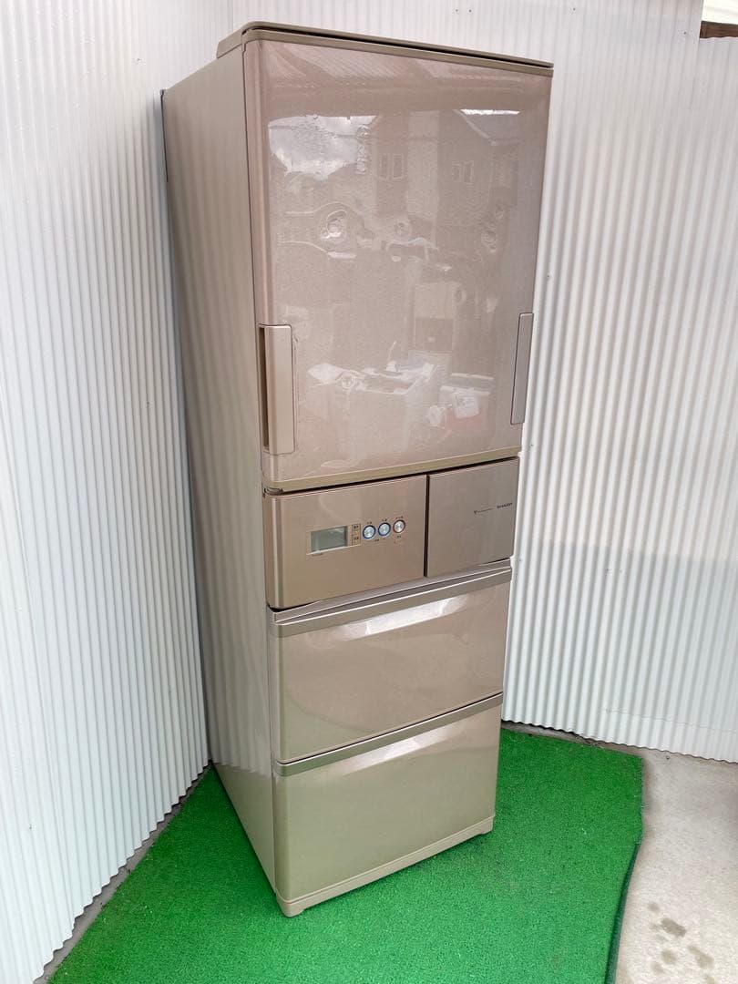 937 シャープ 左右どっちもドア 5ドア冷蔵庫 冷⇔温愛情ホット庫搭載 高性能