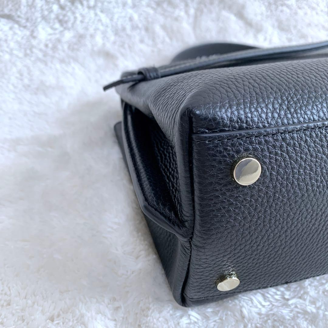 【ayaa】ほぼ未使用♪TOV トーヴ MIMI Mサイズブラックシボ革