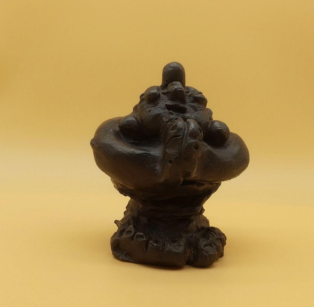 東大寺長老 清水公照 泥仏「日天子」 ブロンズ製