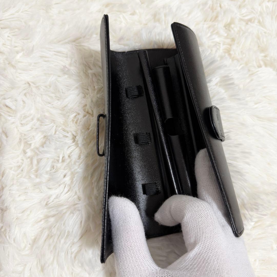 【極美品】モンブラン　ペンケース　希少タイプ　ロゴ