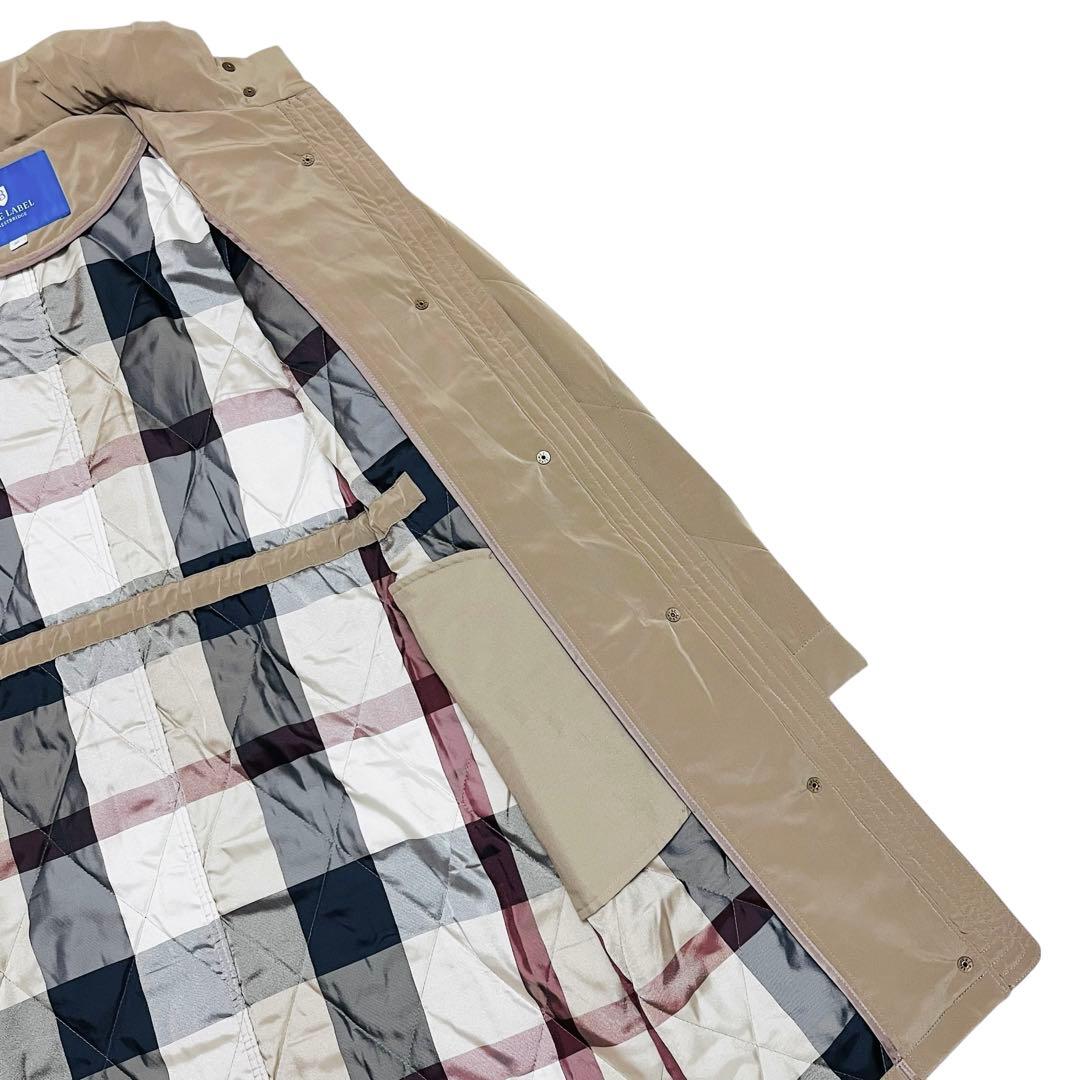 美品✨　ブルーレーベルクレストブリッジ ソフトデシンキルトコート　モッズコート