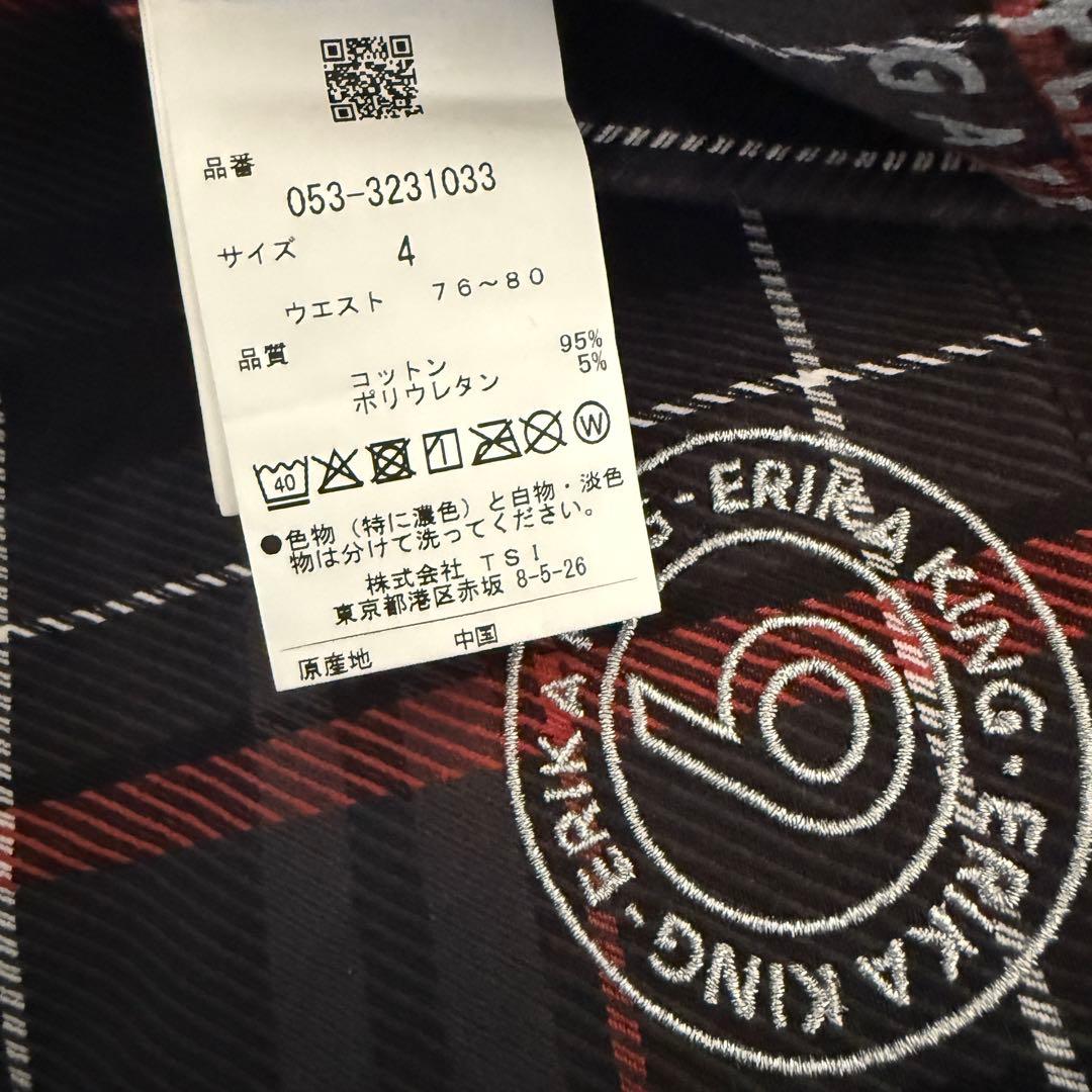 現行モデル　限定品　パーリーゲイツ　パンツ　M〜L相当　チェック　黒　原英莉花