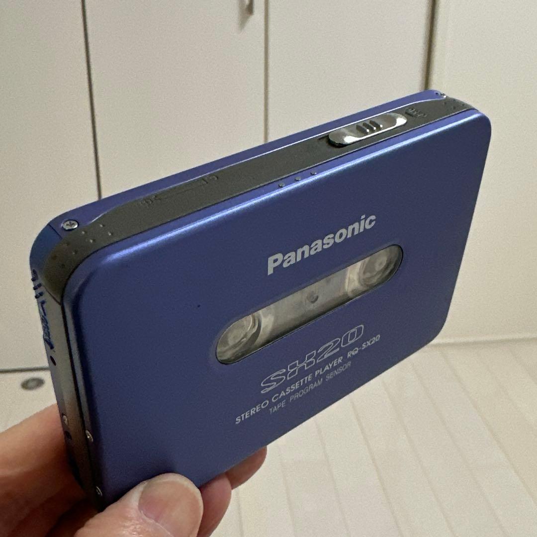 【極美DE修復品】Panasonic カセットプレーヤー RQ-SX20