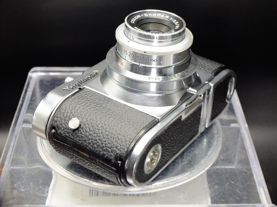 フォクトレンダーVITO B前期型／50mmF3.5フード付【実写確認済整備品】