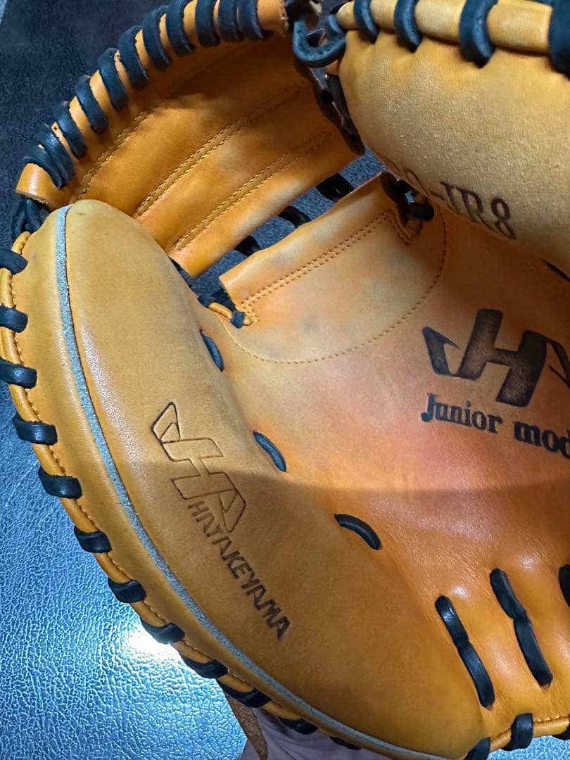 ハタケヤマ　少年軟式　キャッチャーミット