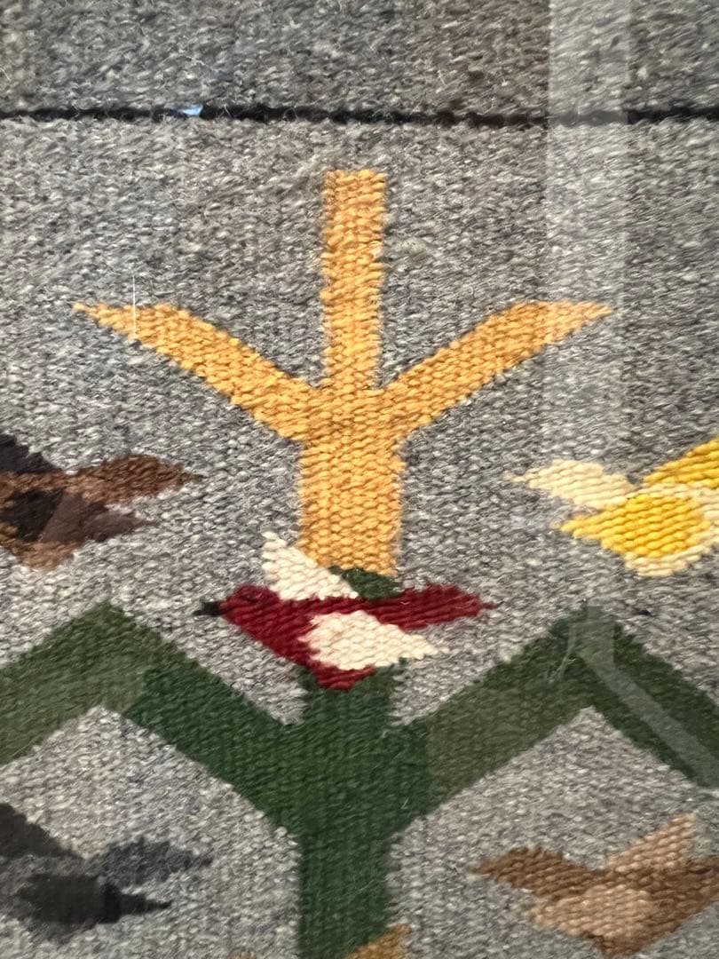 ナバホラグ 額装済み ツリーオブライフ ヴィンテージ