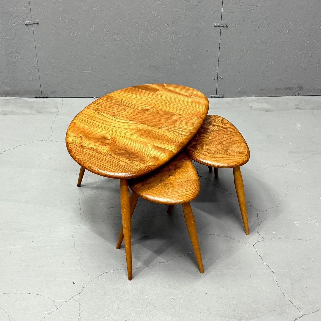 ERCOL(アーコール) ペブルテーブル (401)