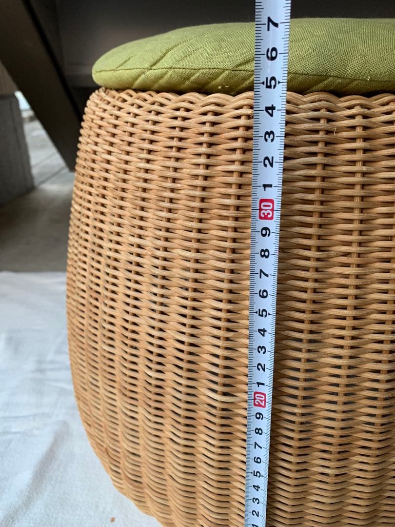 希少 山川ラタン 剣持勇デザイン ヴィンテージ スツール ジャパニーズモダン F