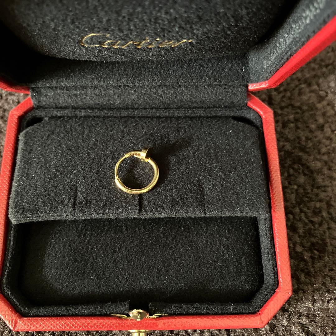 Cartier ジュストアンクルYGピアス(片耳用)