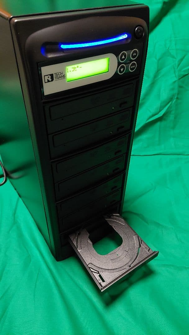 DRP-シリ-ズ　　　　　　　CD/DVD HDD-7ドライブ複製器