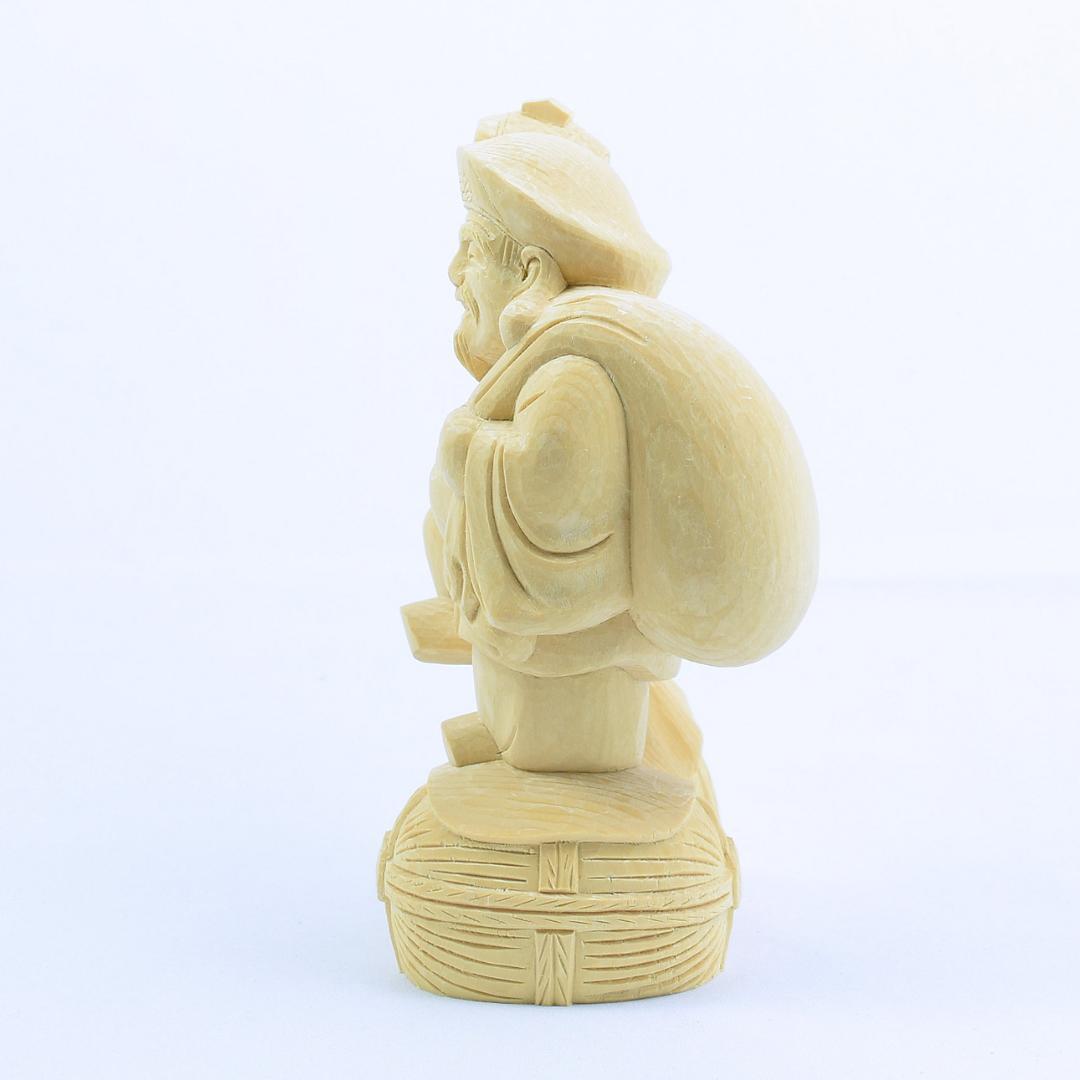 桧　踊り夷大黒　15ｃｍ #008
