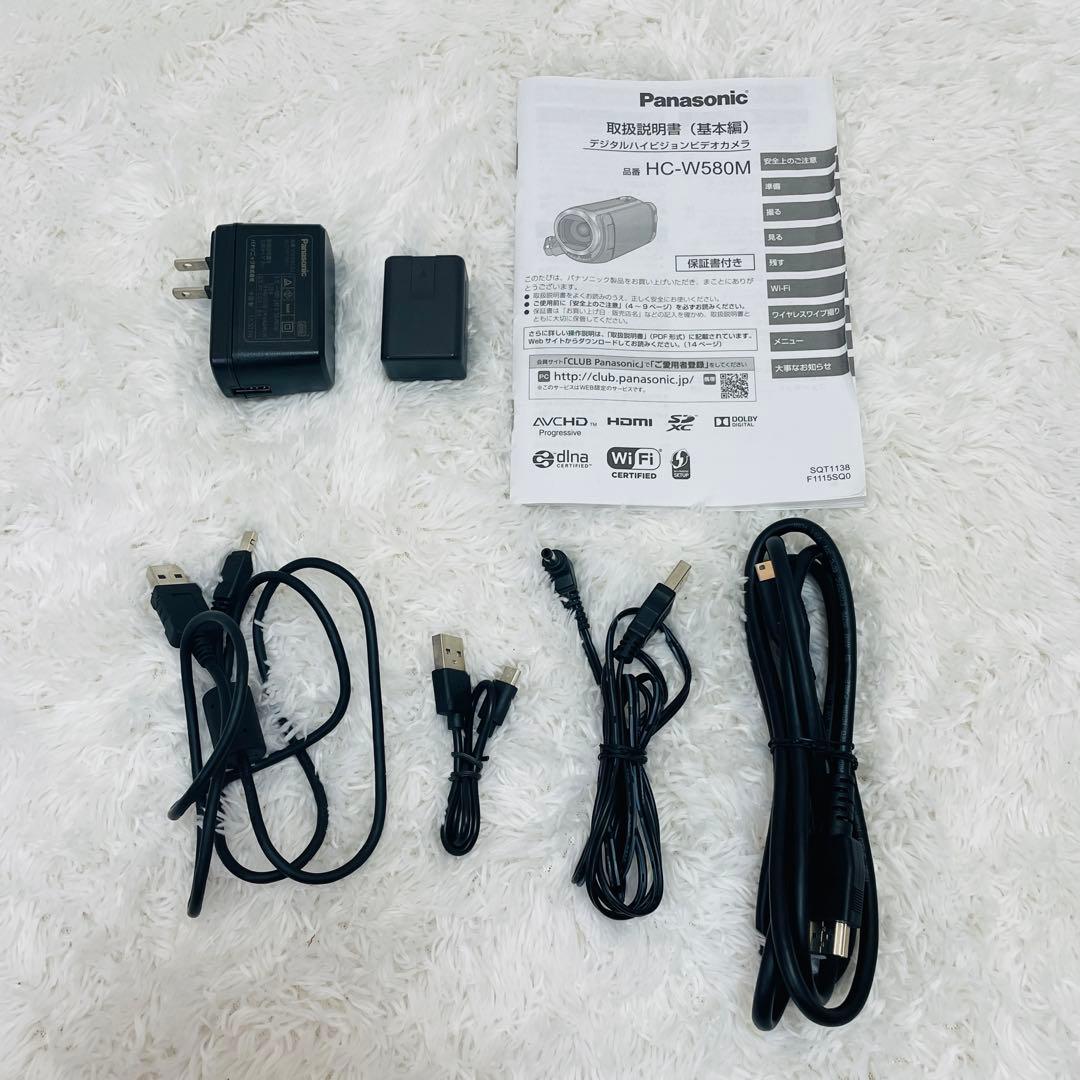 Panasonic デジタルハイビジョンビデオカメラHC-W580M 訳あり