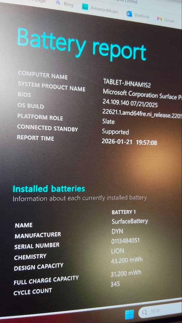 surface Pro7　フルセット　箱付き