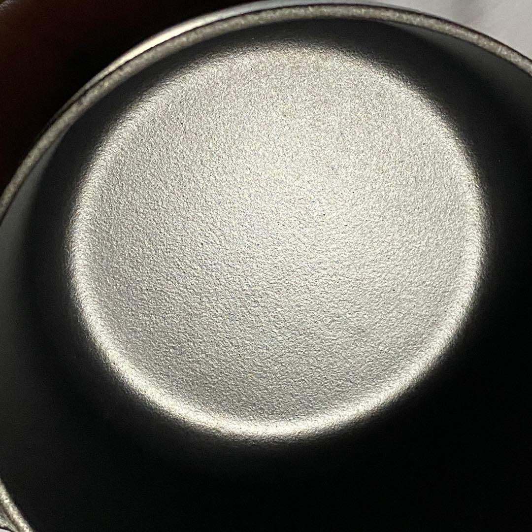 ル クルーゼ　両手鍋 ココット・ロ ンド 14 マットブラック 黒