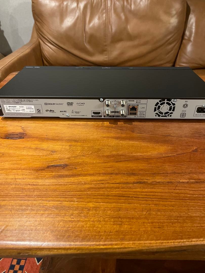 ポポラス　シャープ　ブルーレイレコダー 2021年　2BーC05DW1