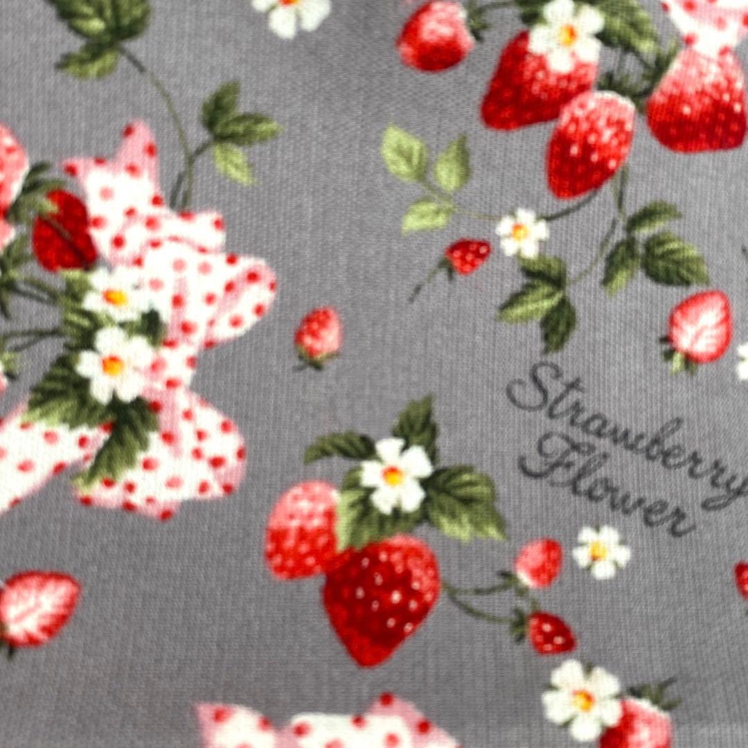 フクロモモンガポーチ　くすみイチゴ