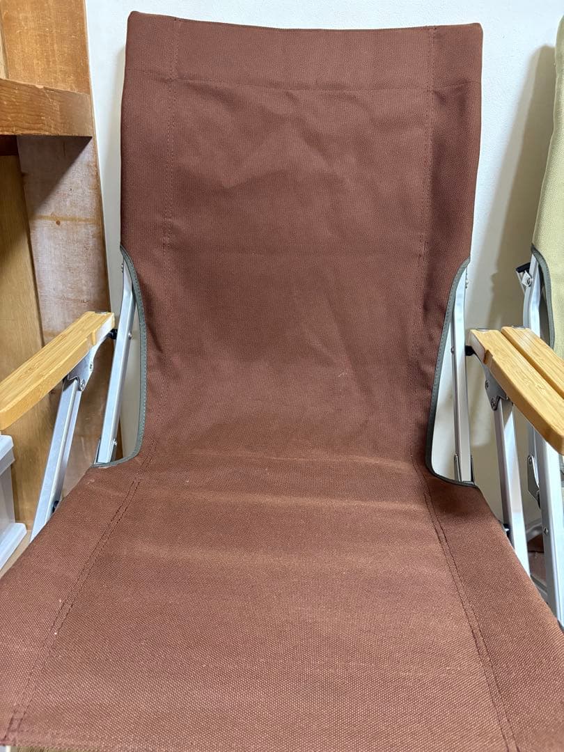 スノーピーク　ローチェア30（ブラウン・カーキ）