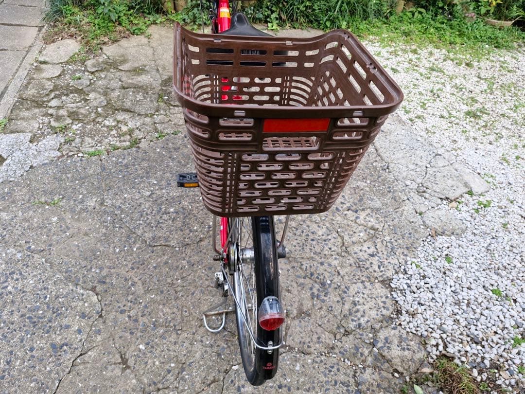 お値下げ！ヤマハ 電動アシスト自転車 赤 pass natura