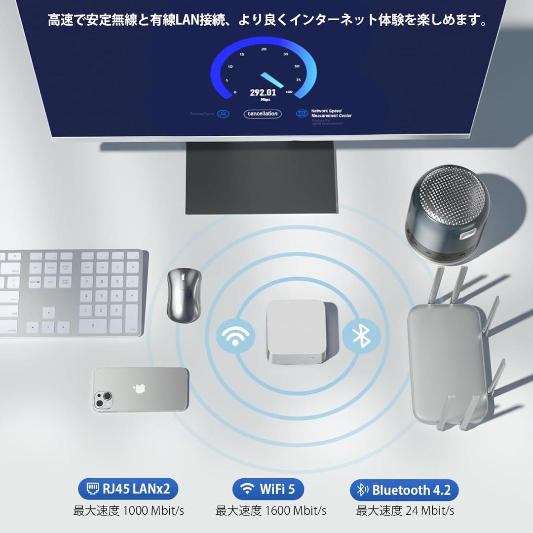 ミニpc 第12世代インテルAlder Lake-N100 DDR5