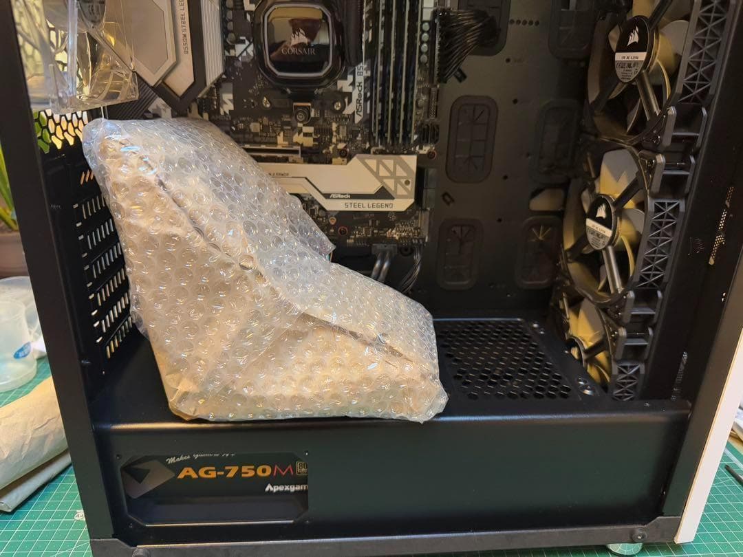 グラボ・ストレージ無し 自作PC Ryzen9 5950X/水冷/64GB