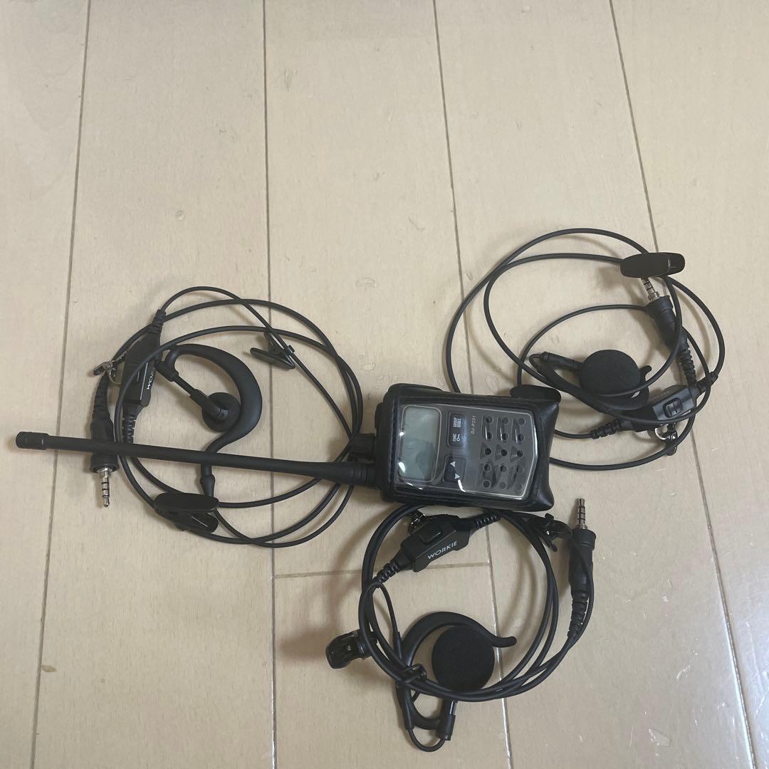 ALINCO DJ-P321BL アルインコ 特省トランシーバー　ヘッドセット