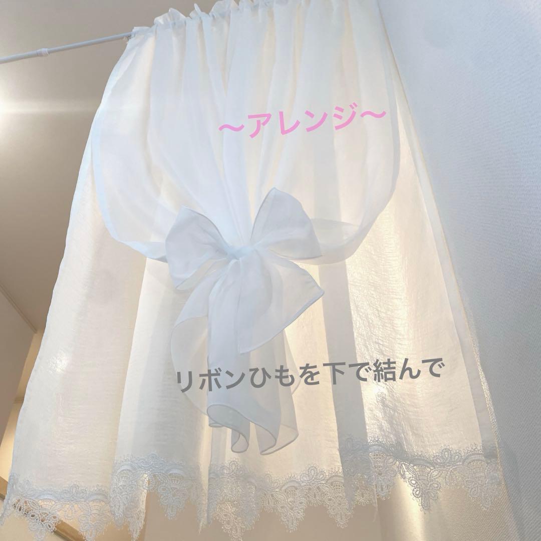 カフェカーテン✿❛りのまま❜レース✩.*˚ハンドメイド*:..。♡*゜