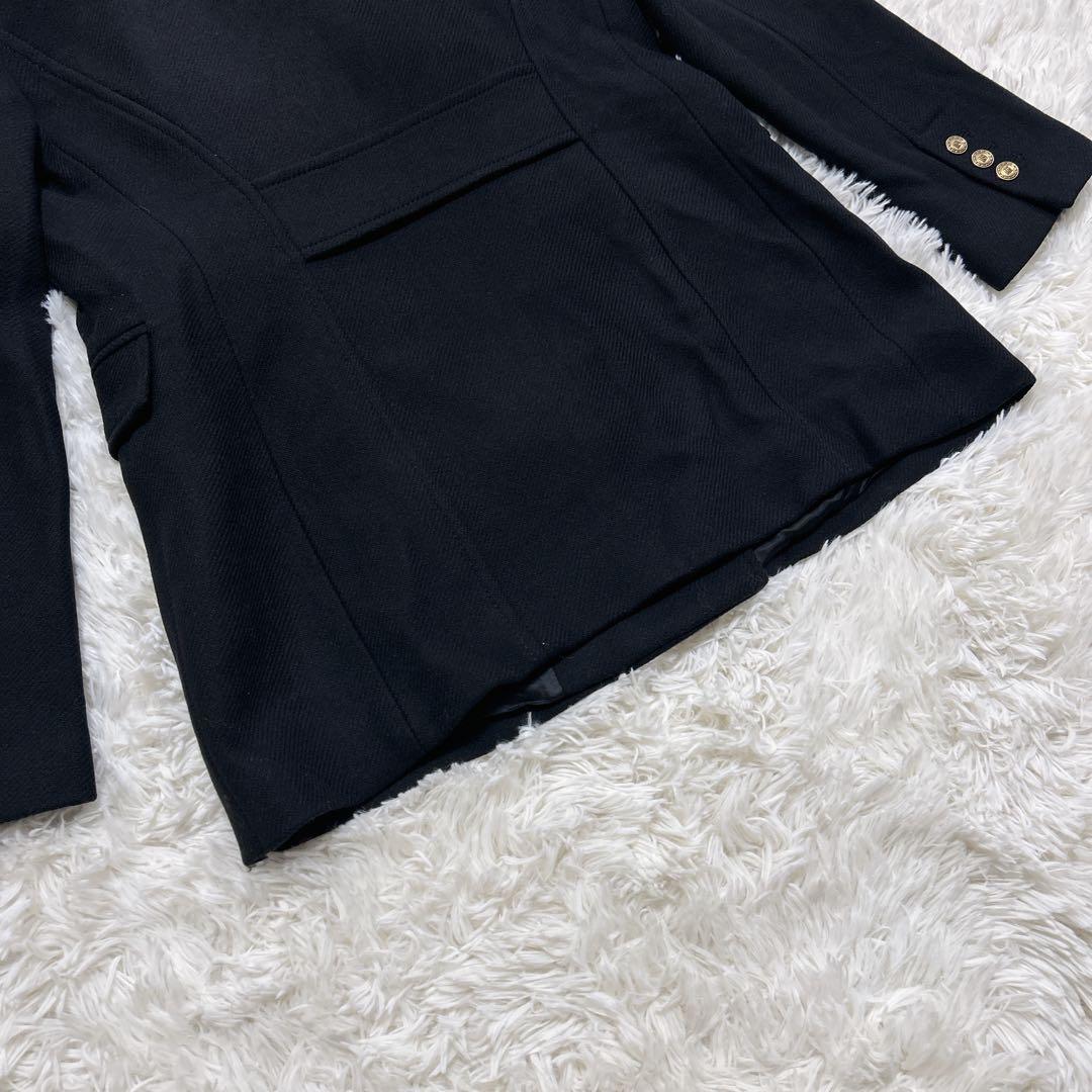 極美品✨ZARA×MANTECO ナポレオンコート 金ボタン ダブル Lサイズ