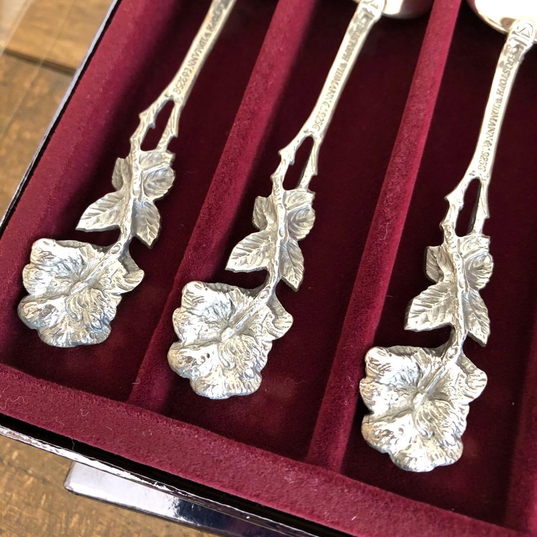 クリストフウィドマン　ヒルデスハイムローズ　スプーン6客　925シルバー　純銀