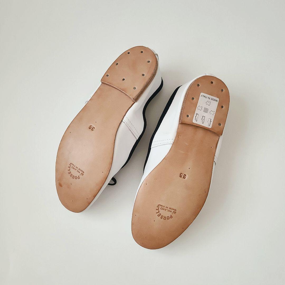 39* E.PORSELLI ポルセリ　バレエ シューズ　IENA 別注