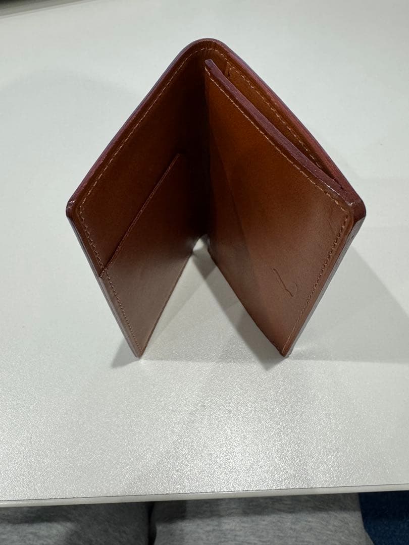 u*6様 土屋鞄　コードバン　名刺入れ　ネイビー